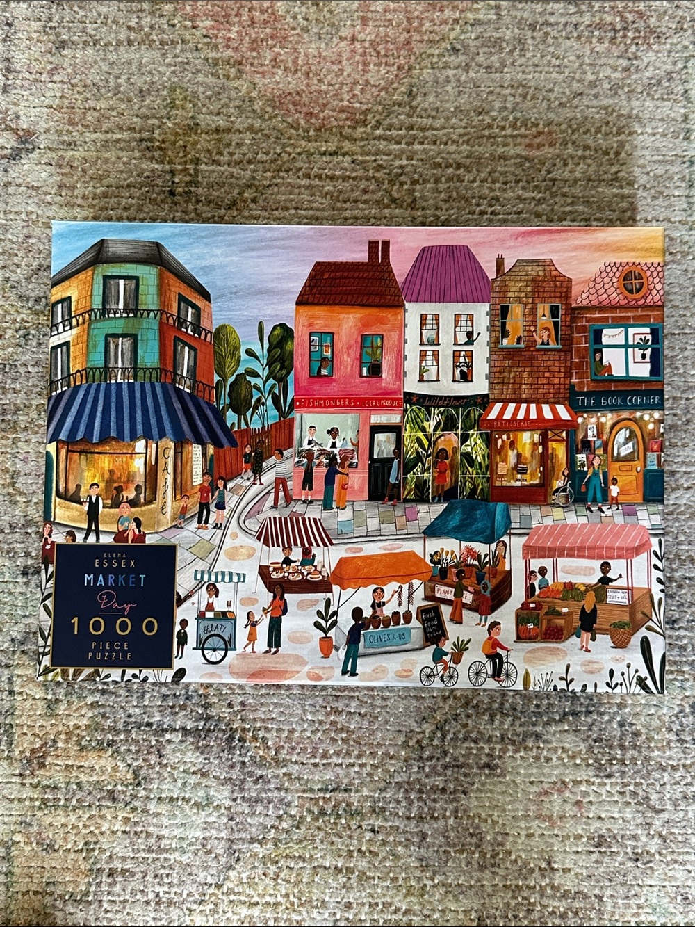 Elena Essex Market Day Puzzle 1000 Piece Puzzle
